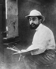 Henri de Toulouse-Lautrec - Portrait de Henri Nocq [Portrait of Henri Nocq], 1897 - Viewing Room - Acquavella Galleries Viewing Room