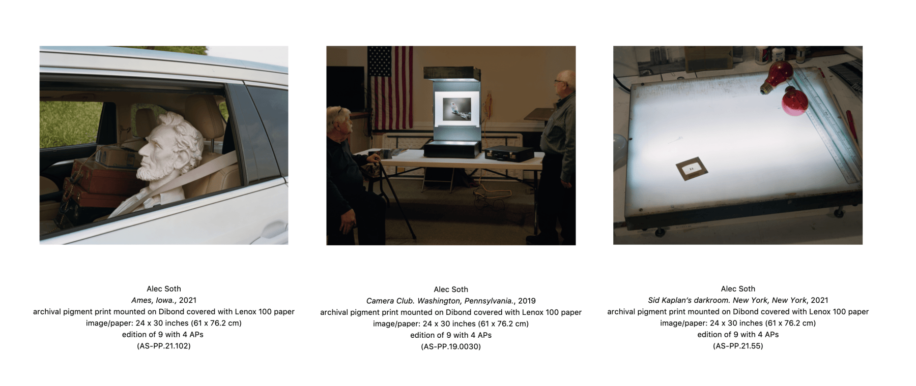 Alec Soth | A Pound of Pictures -  - Viewing Room - Sean Kelly Gallery - Online Exhibition