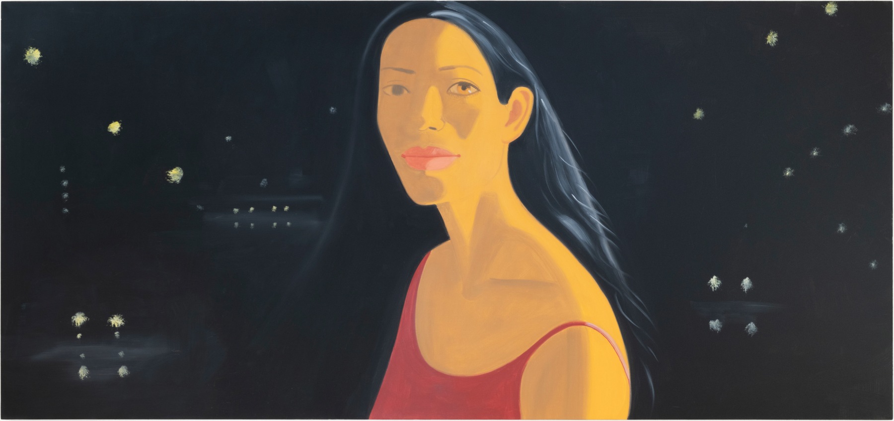 A Closer Look: Alex Katz - Carmen 1998 - Viewing Room - Edward Tyler Nahem Fine Art Viewing Room