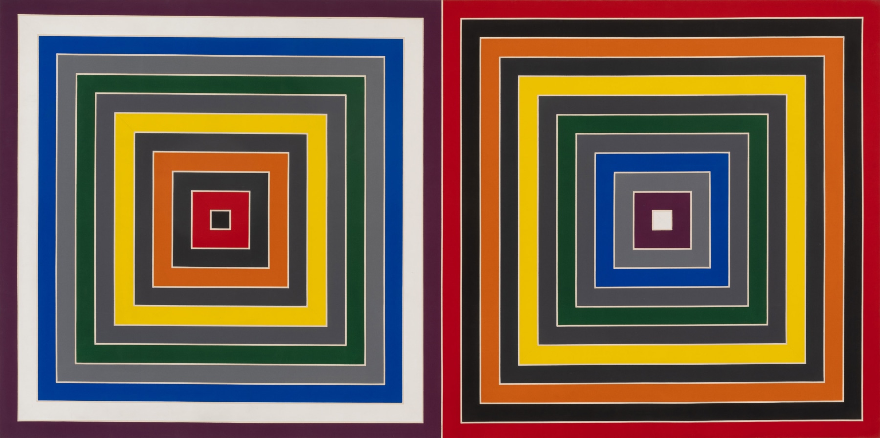 A Closer Look: Frank Stella - Double Scramble II, 1968 - Viewing Room - Edward Tyler Nahem Fine Art Viewing Room
