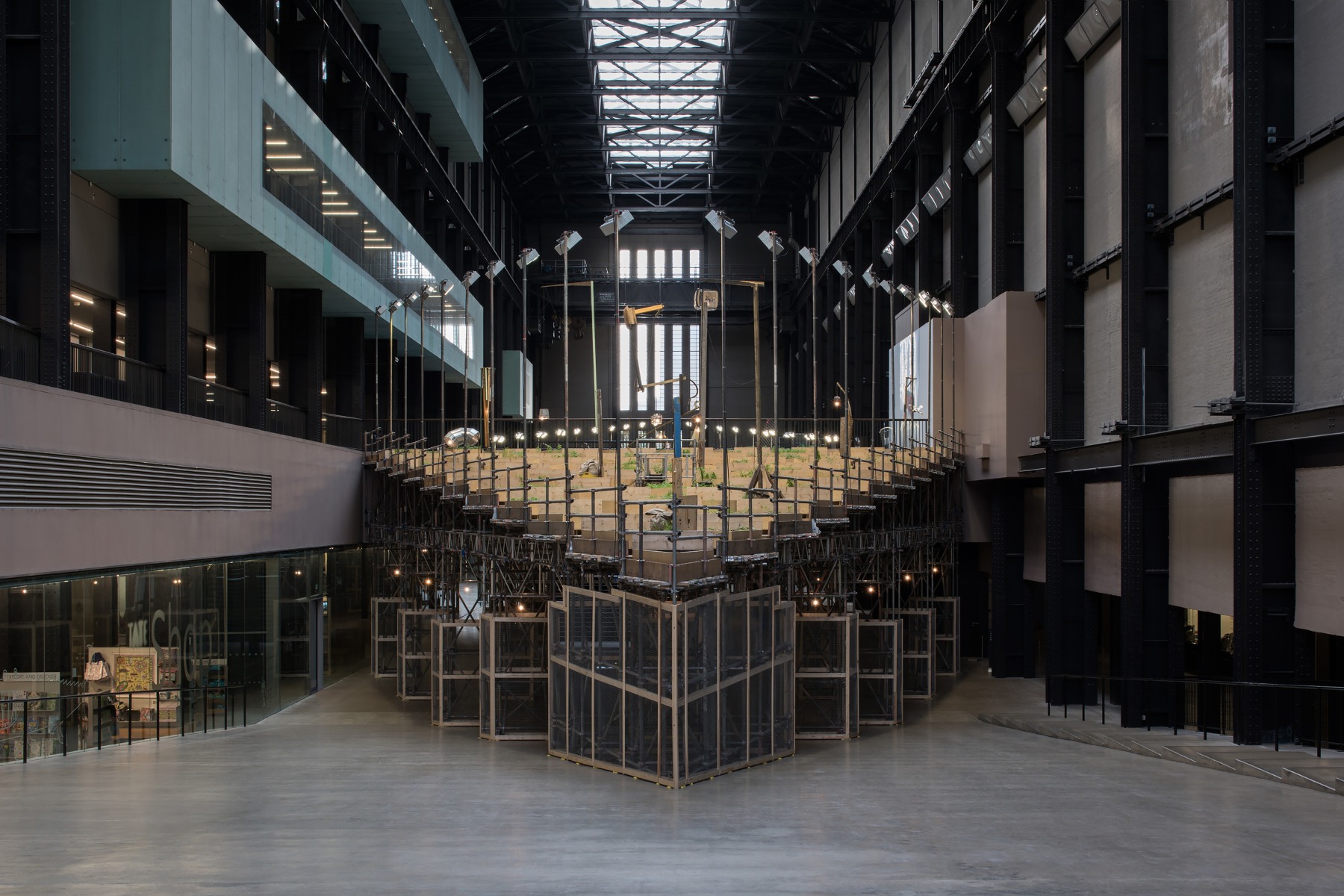 Installation view of Empty Lot, Hyundai Commission, Turbine Hall, Tate&amp;nbsp;Modern, London, October 13, 2015&amp;ndash;April 3, 2016