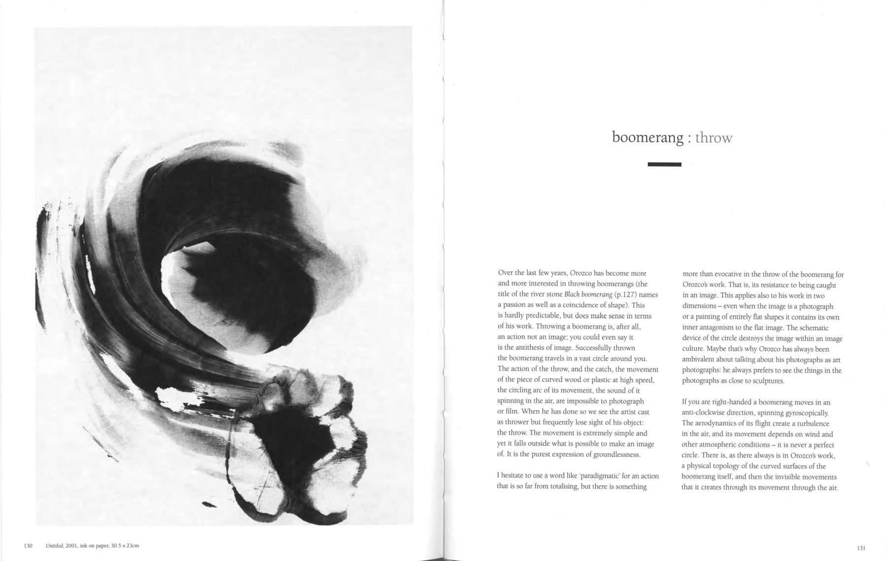 Spread from Thinking in Circles (2013)