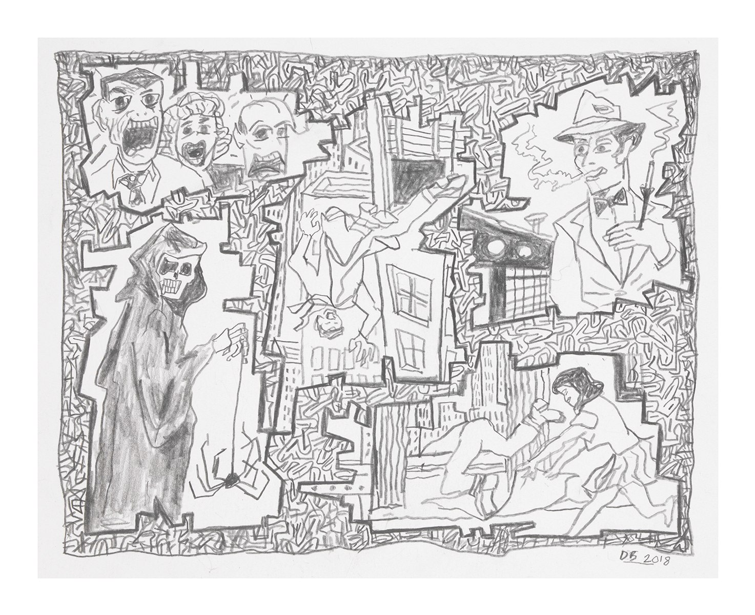 Derek Boshier: Drawn From Life - March 14 – April 12 - Viewing Room - Garth Greenan Gallery Viewing Room