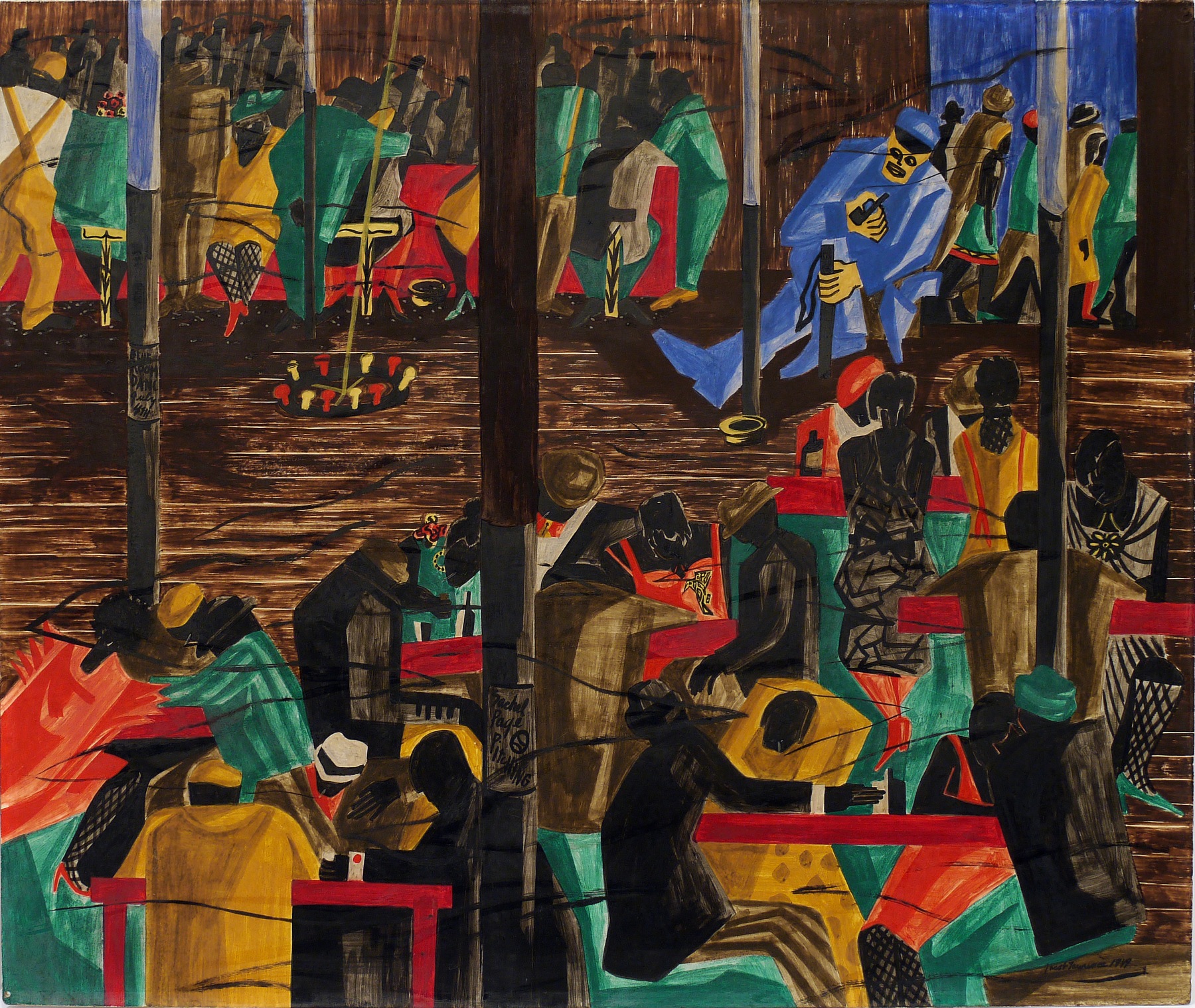 Jacob Lawrence & Gwen Knight: Intersections - February 16 - March 27, 2021 - Viewing Room - DC Moore Gallery Viewing Room