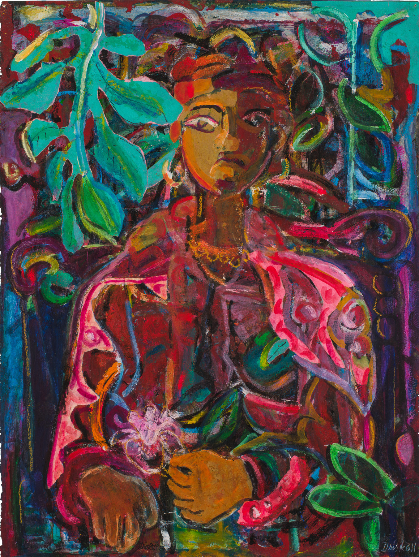 David Driskell: Mystery of the Masks - February 17 - March 26, 2022 - Viewing Room - DC Moore Gallery Viewing Room