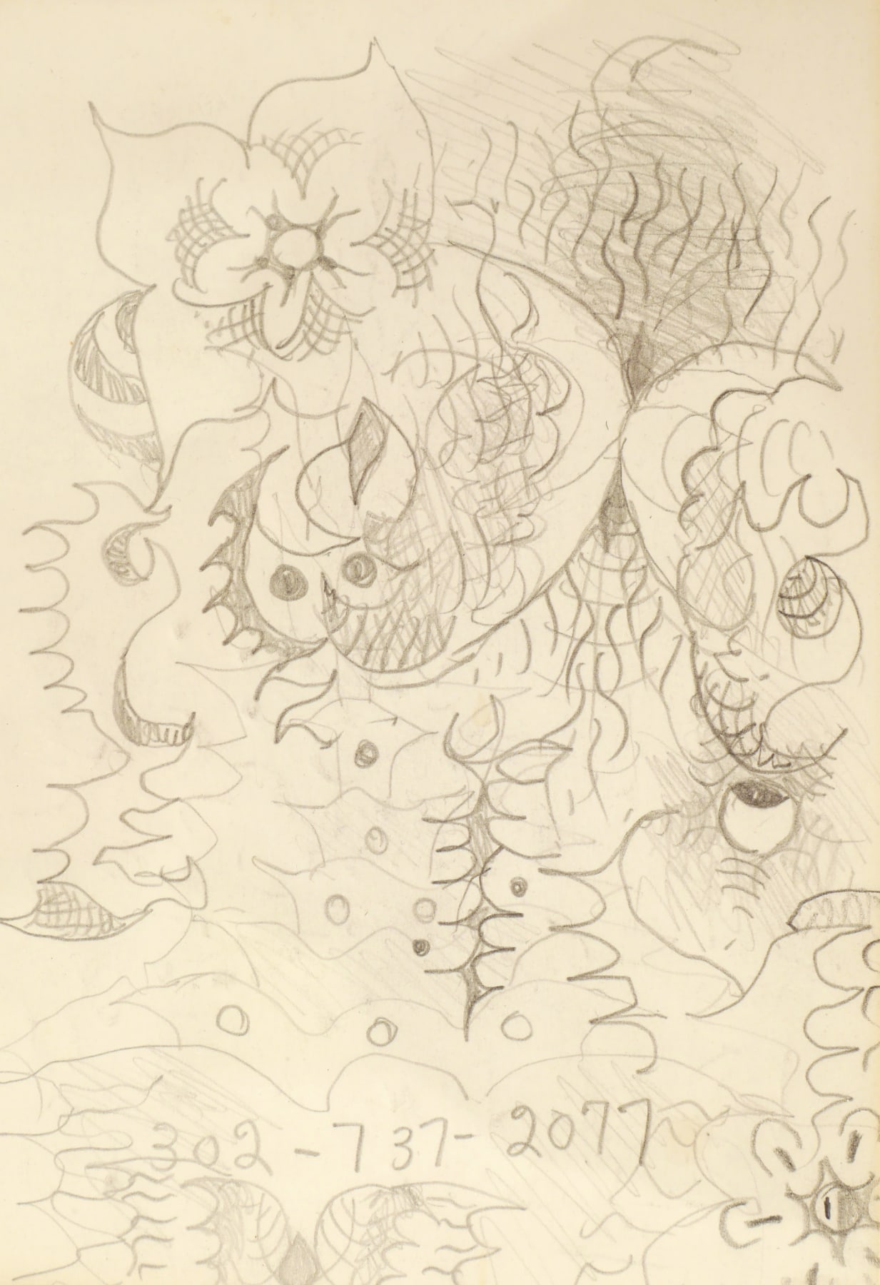 Charles Burchfield: Doodles & Sketches -  - Viewing Room - DC Moore Gallery Viewing Room