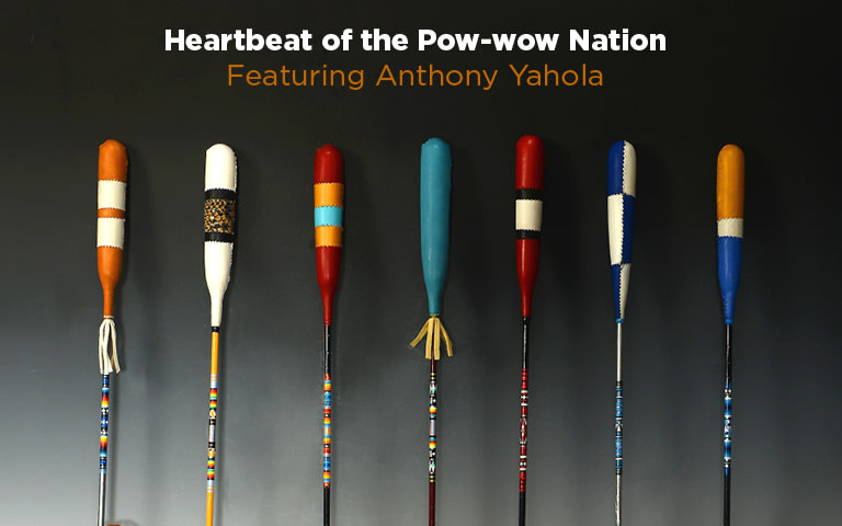 Heartbeat of the Pow-wow Nation - Anthony Yahola - Viewing Room - Indian Arts and Crafts Board Online Exhibits Viewing Room