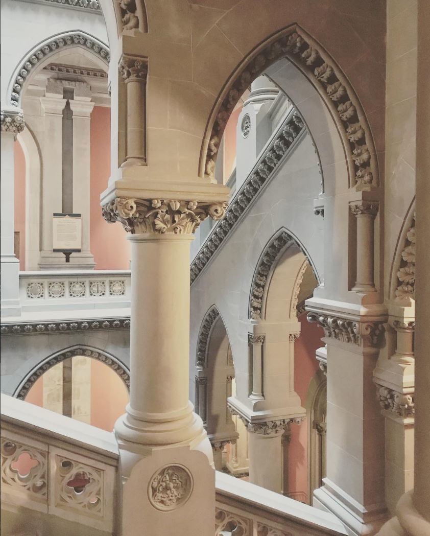 Restoring New York State Capitol's Architectural Gem: Quarra Stone's Craftsmanship