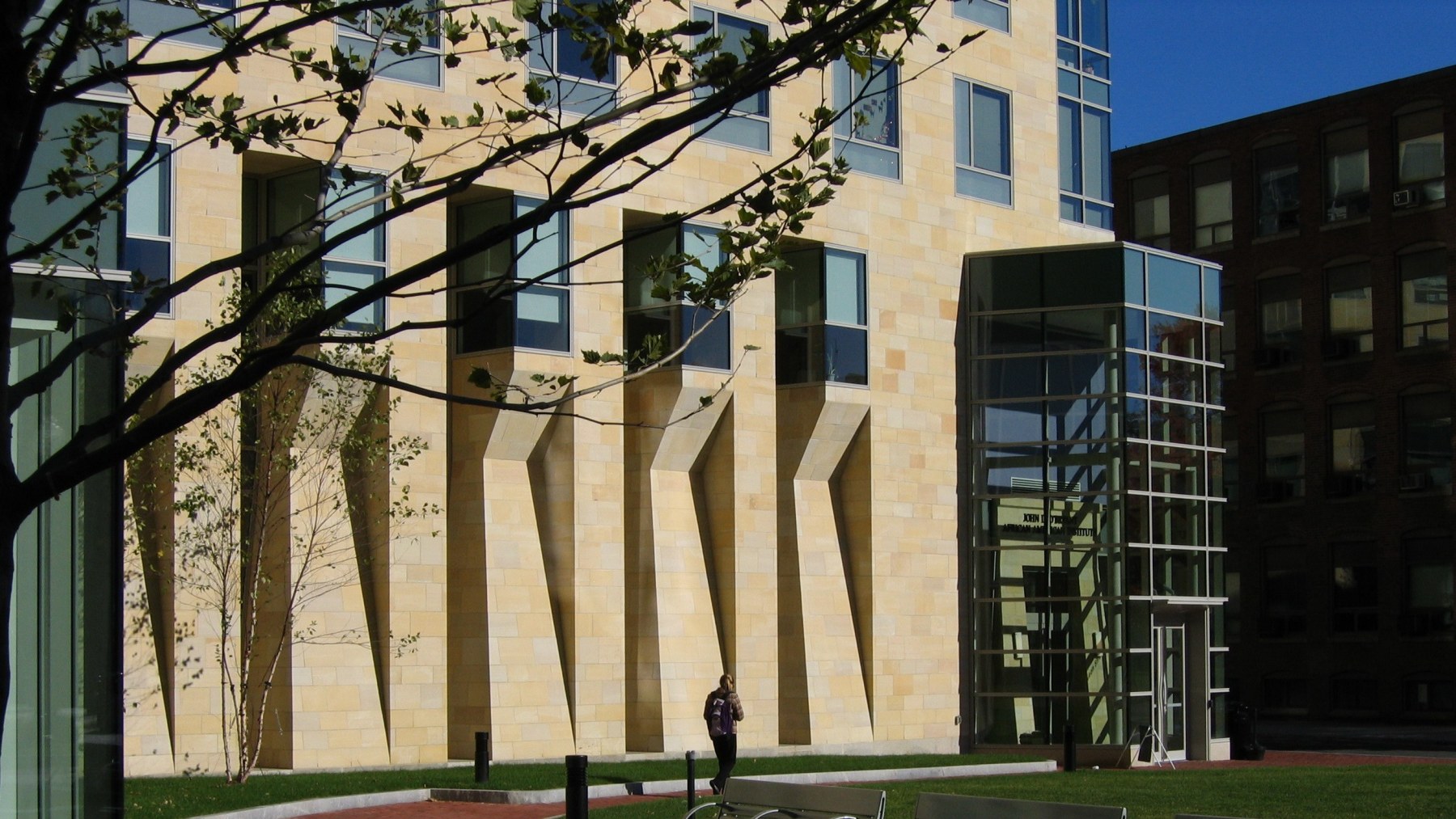 Northeastern University Building F - Quarra Stone: Enhancing Aesthetics and Functionality