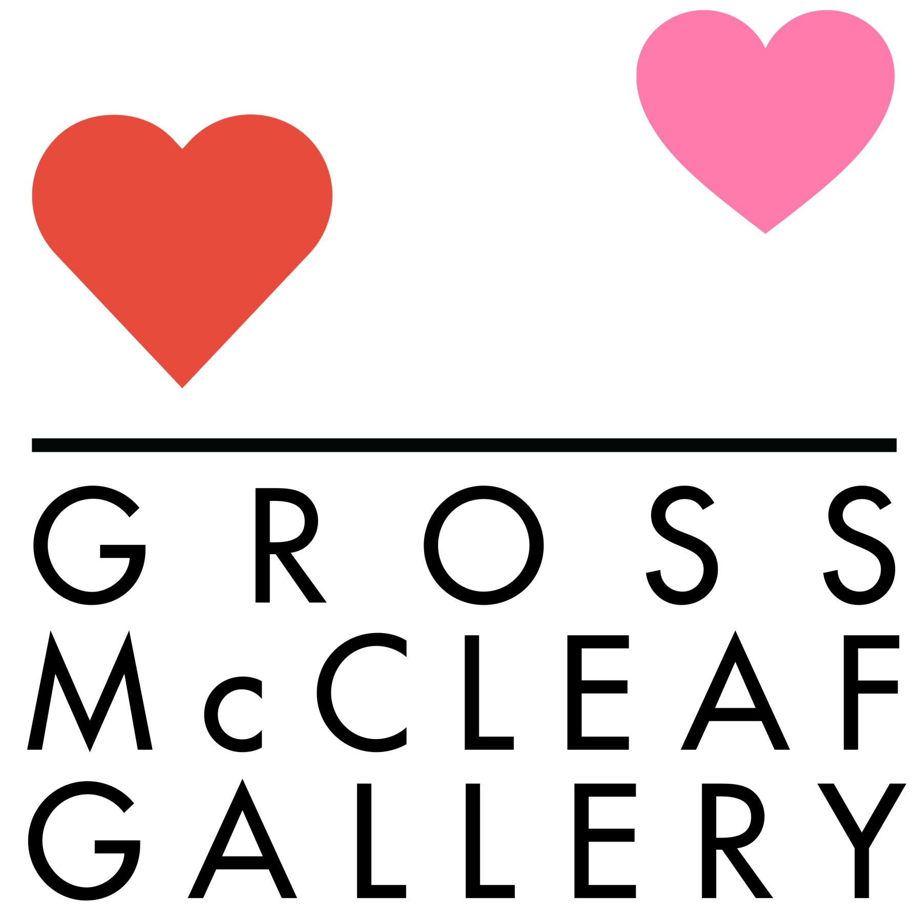 Valentine's Edition - Gross McCleaf he(ART)s you! - Viewing Room - Gross McCleaf Gallery Viewing Room