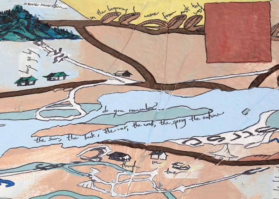 Hong Hong, 河/River (detail), 2021–2024