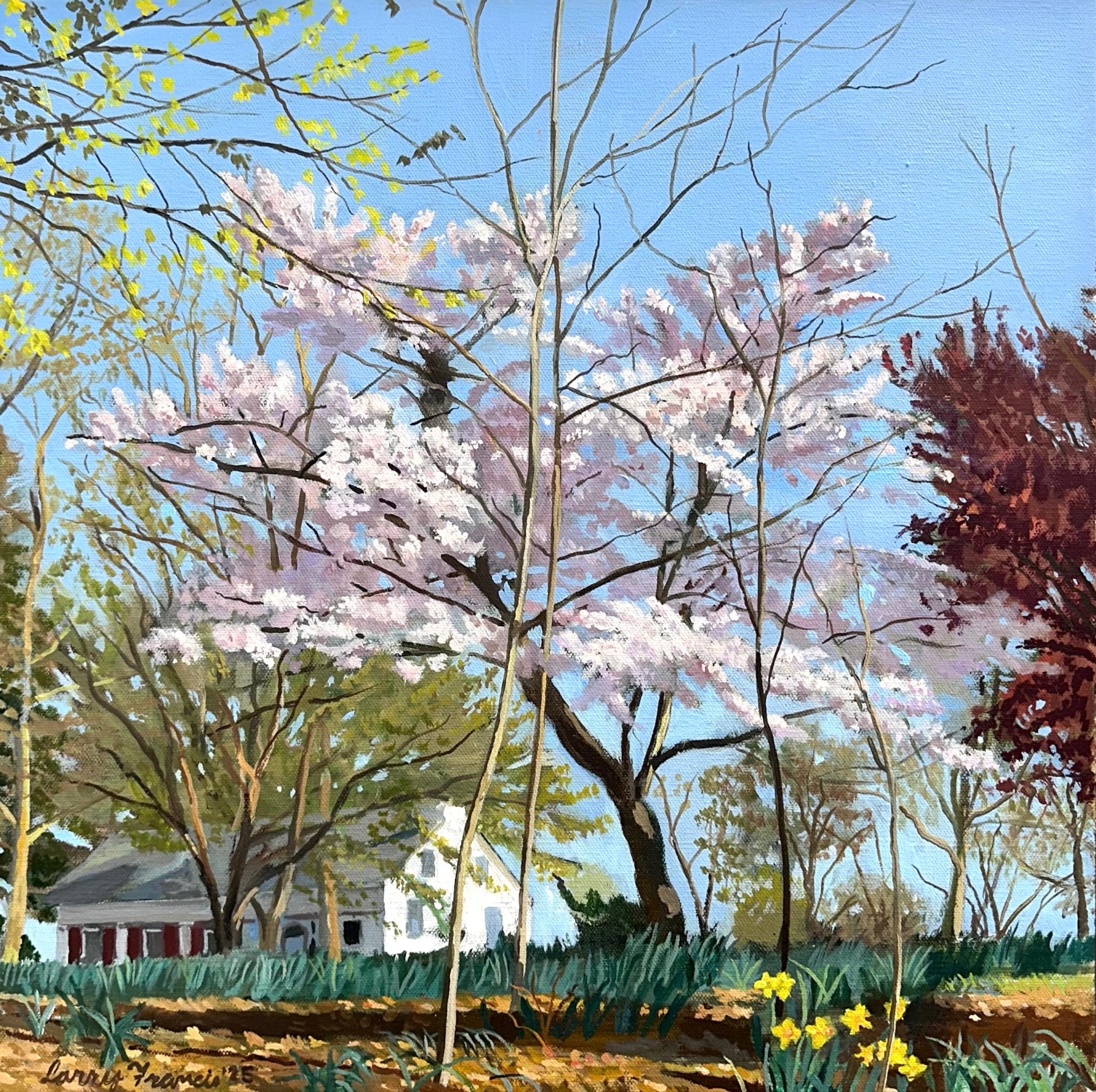 Larry Francis - Hill Town Paintings - Exhibitions - Gross McCleaf Gallery