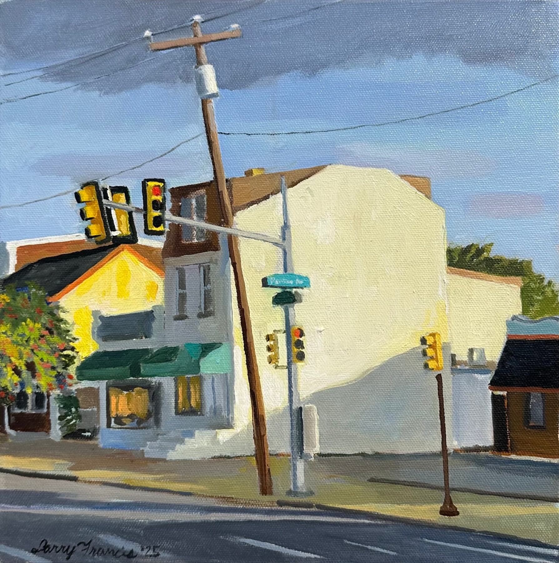 Larry Francis - Hill Town Paintings - Exhibitions - Gross McCleaf Gallery