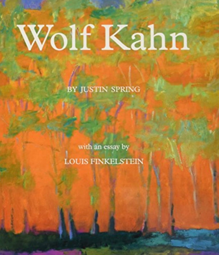 Wolf Kahn book cover