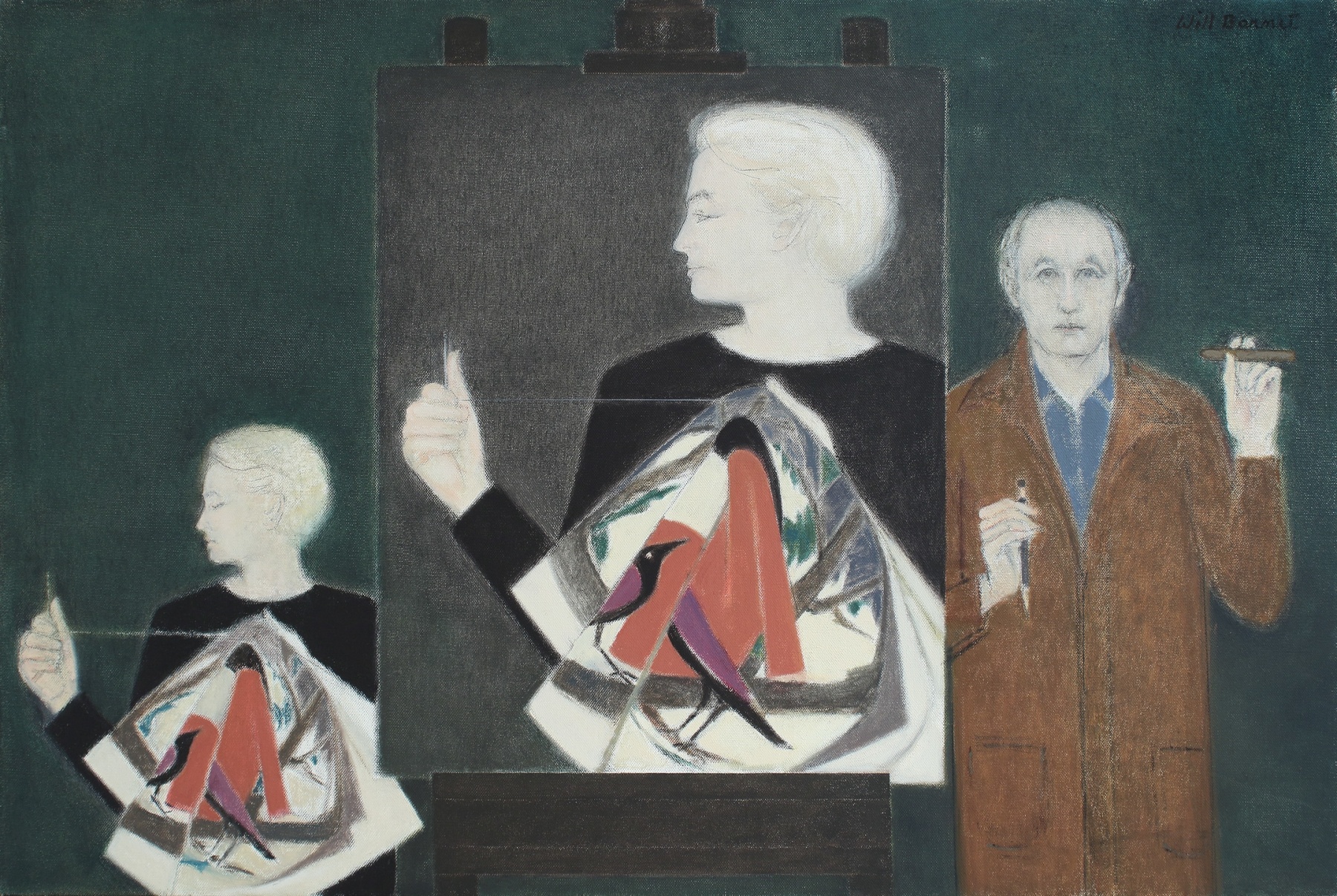 Vital Currents of American Art - the Figurative Works - Will Barnet - Viewing Room - Alexandre Gallery Viewing Room