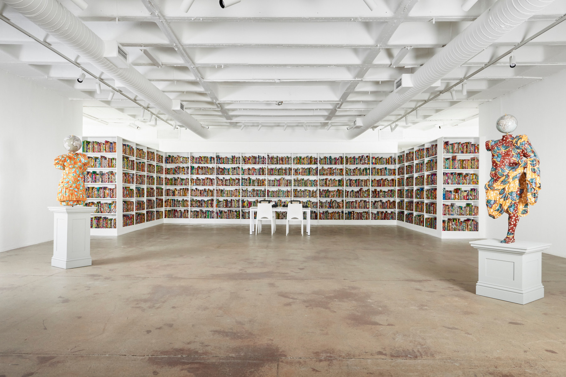 Yinka Shonibare CBE RA | African Library -  - Viewing Room - Goodman Gallery Viewing Rooms