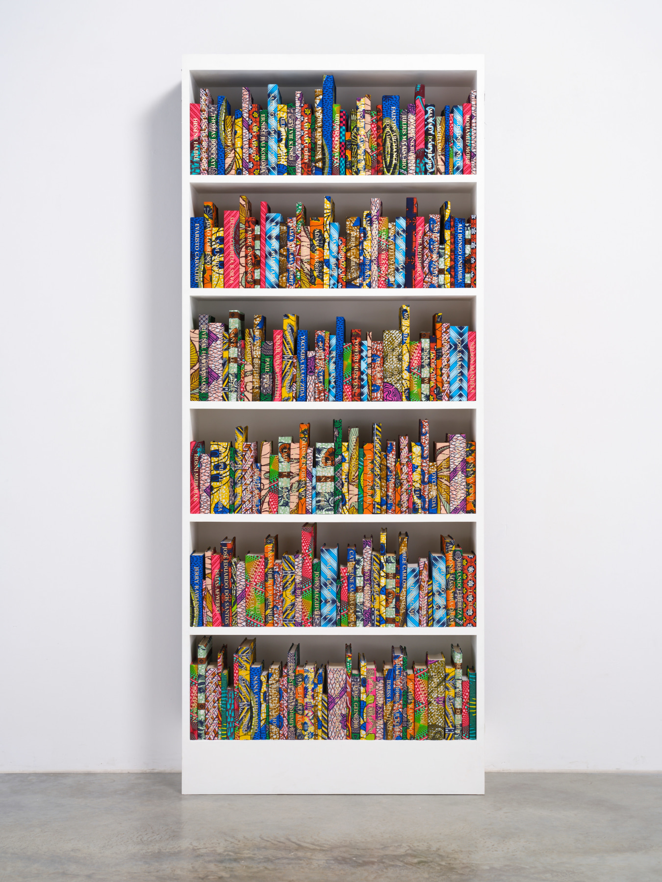 Yinka Shonibare CBE RA | African Library -  - Viewing Room - Goodman Gallery Viewing Rooms