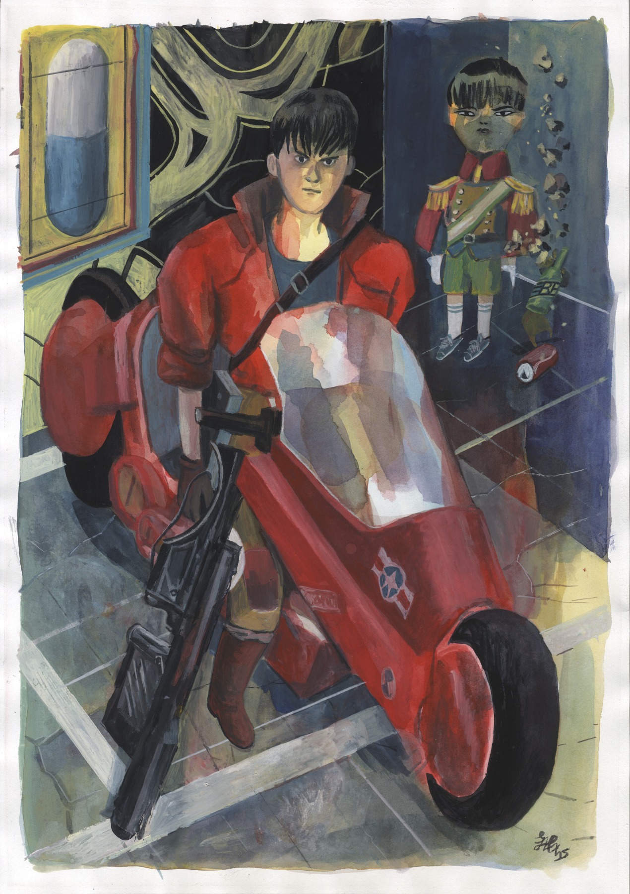 Good for Health - Bad for Education: A Tribute to Otomo - Exhibitions - Philippe Labaune Gallery