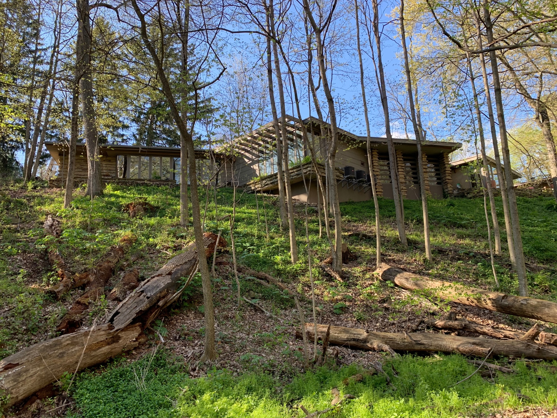Robert and Mary Gunning House, 1940 - Blacklick, Ohio - Architecture - Tony Smith Estate