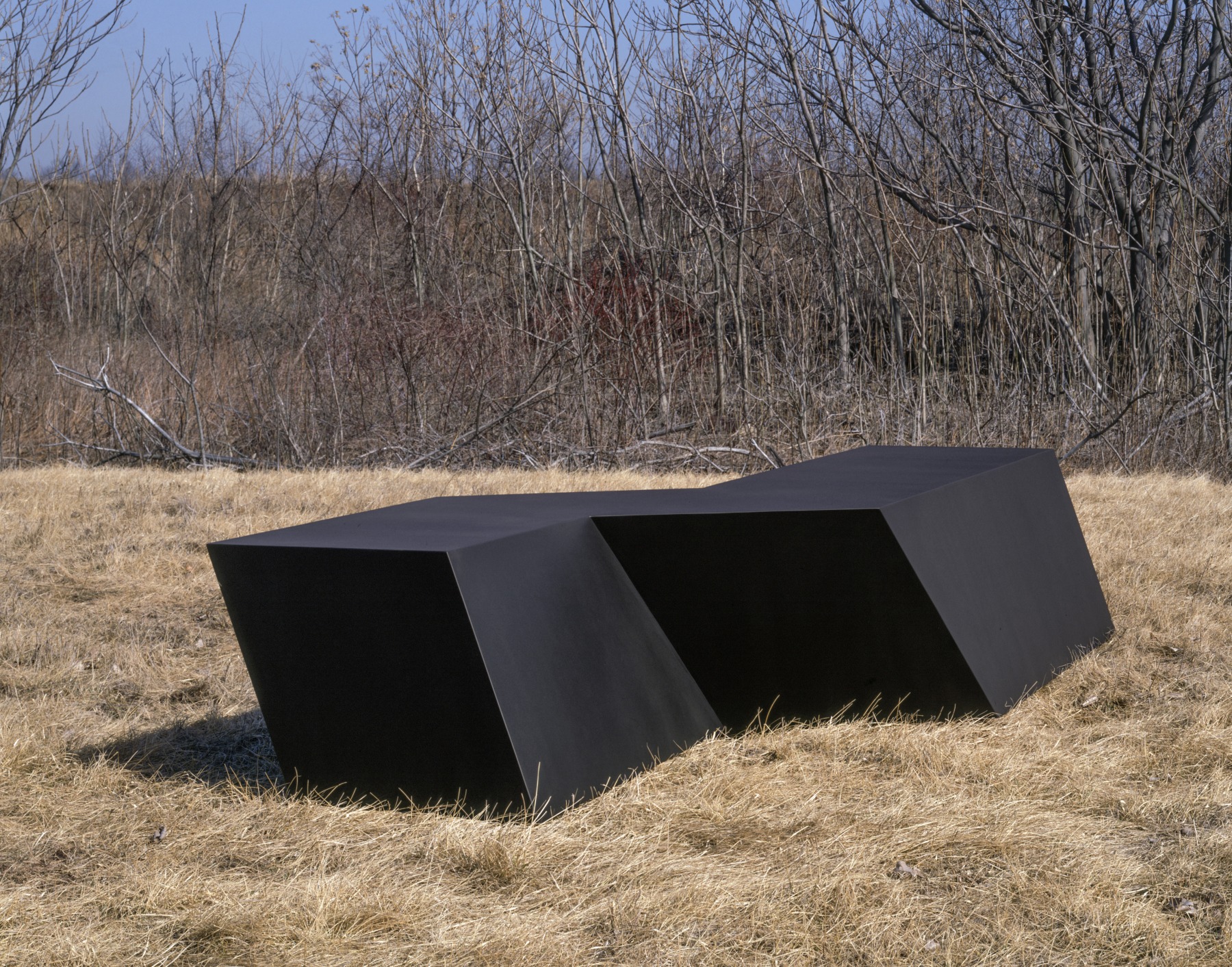 Welded bronze, black patina
33 in. &amp;times; 13 ft. 4 in. &amp;times; 6 ft. 8 in. (83.8 &amp;times; 406.4 &amp;times; 203.2 cm), edition 2/6
Ho-Am Museum, Seoul, South Korea
Dedication: Dominique Charlot