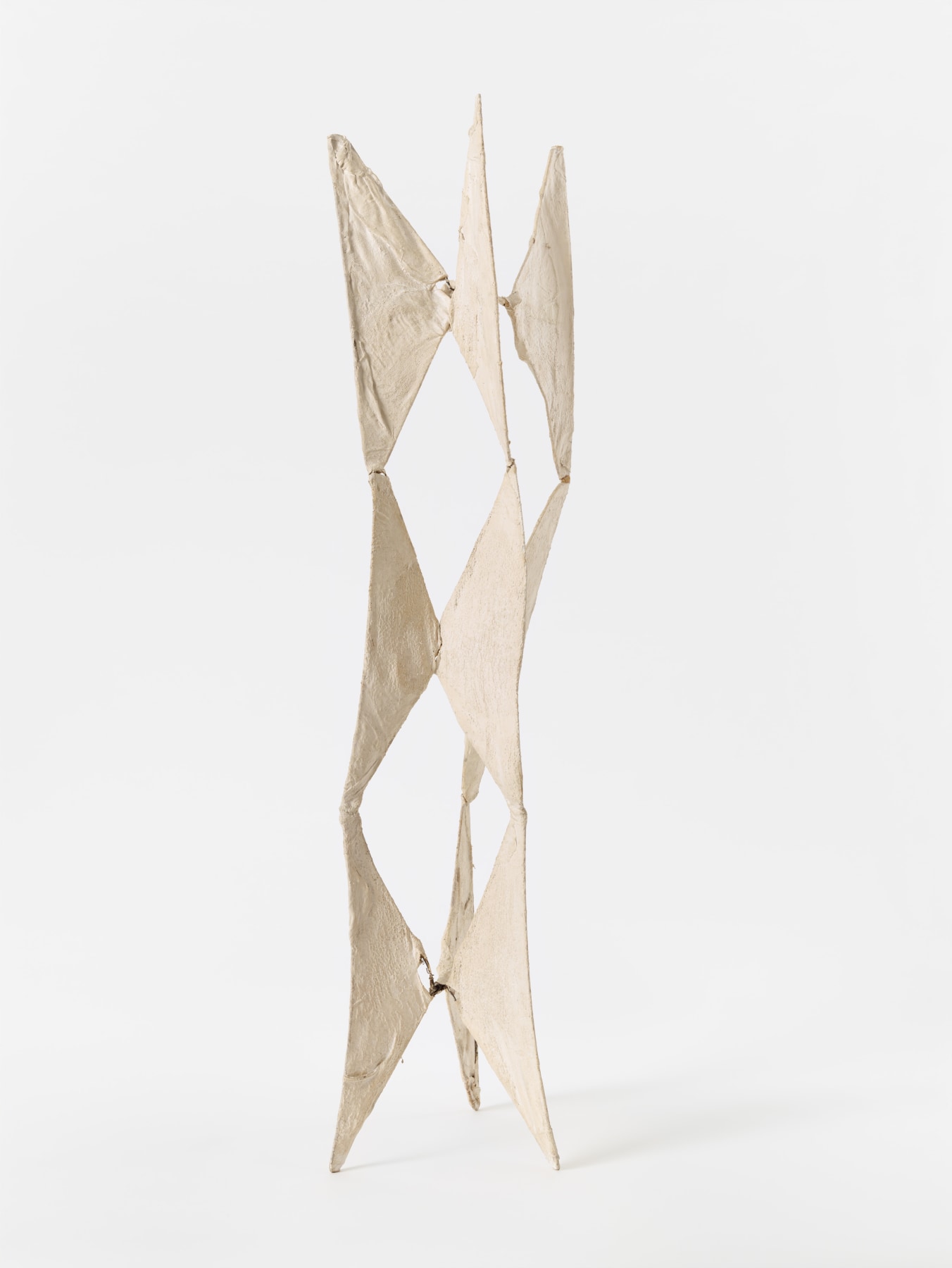 Wire shirt hangers, plaster, and gauze fabric
471&amp;frasl;2 &amp;times; 121&amp;frasl;2 &amp;times; 12 in. (120.7 &amp;times; 31.8 &amp;times; 30.5 cm), unique
Tony Smith Foundation