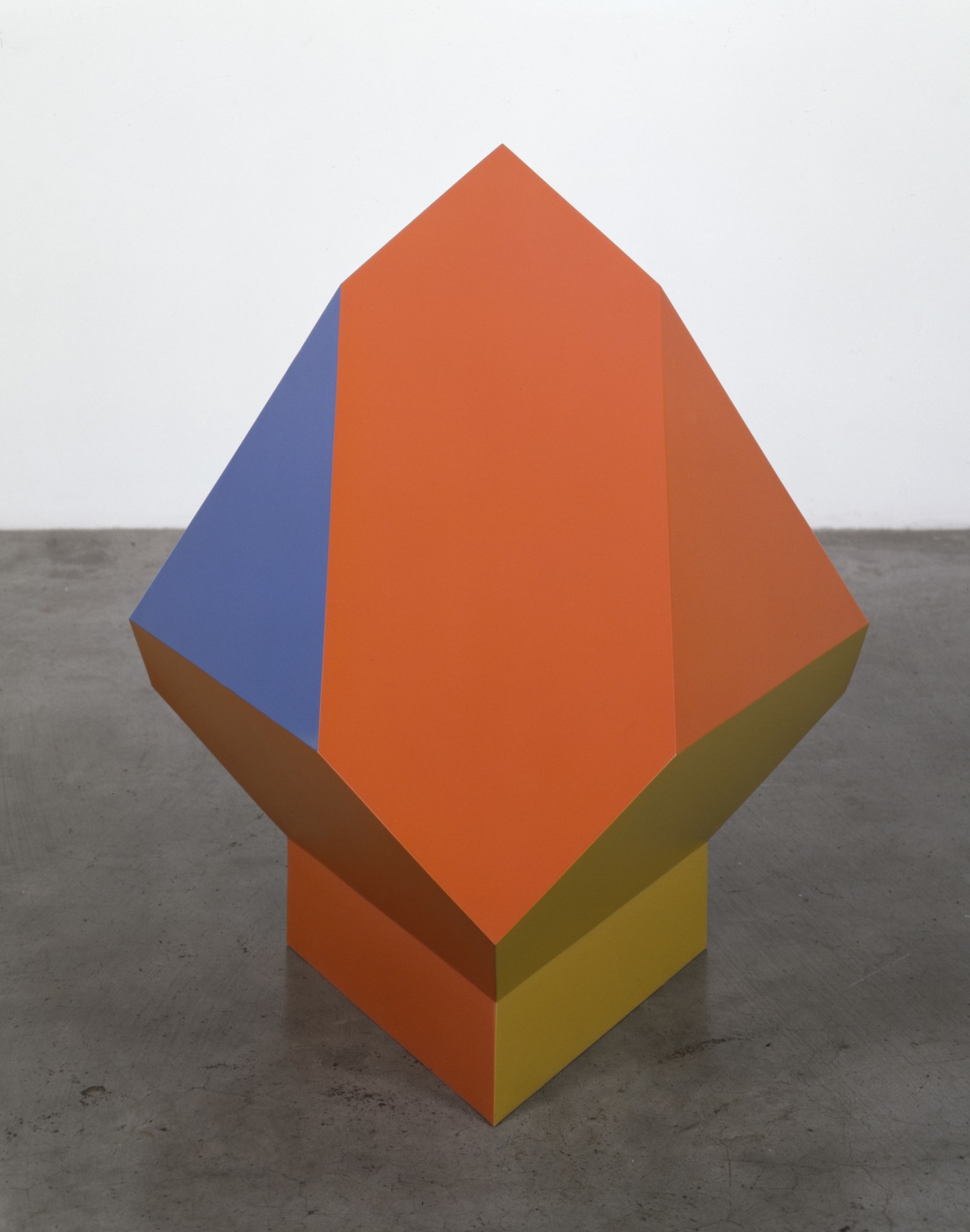 Bronze, painted red, blue, ochre
32 &amp;times; 25 &amp;times; 25 in. (81.3 &amp;times; 63.5 &amp;times; 63.5 cm), edition 1/6
&amp;nbsp;