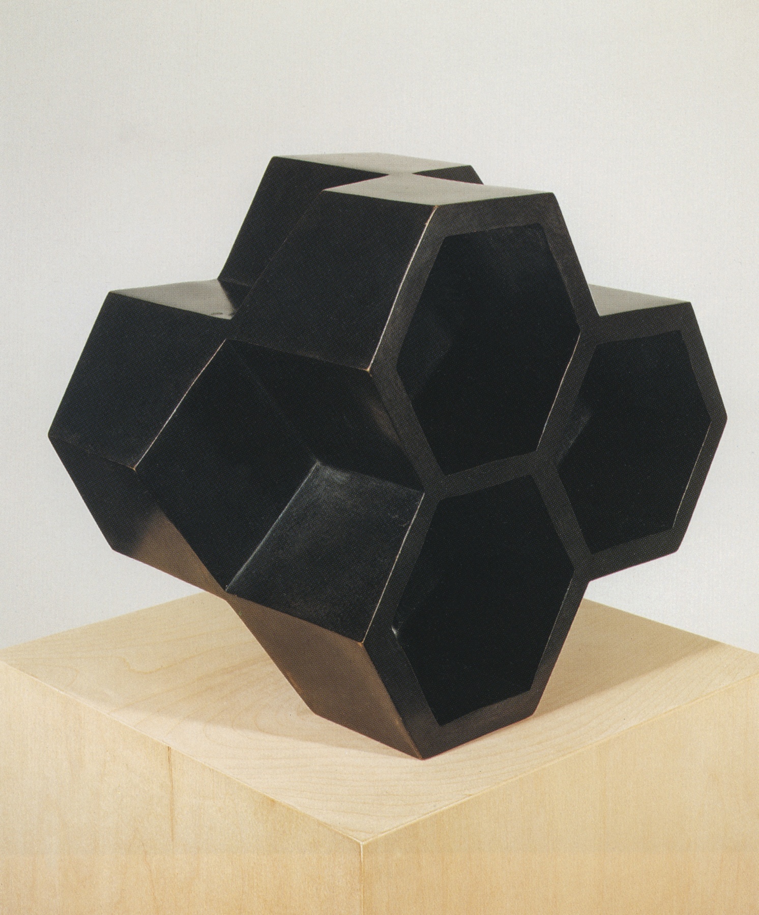 Cast bronze, black patina
13 &amp;times; 15 3/8 &amp;times; 10 1/4 in. (33 &amp;times; 39.1 &amp;times; 26 cm), unique
Private collection