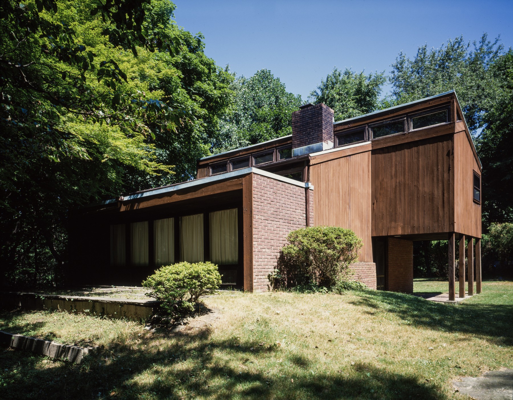 Orlando and Barbara Scoppettone House, 1952 - Irvington, New York - Architecture - Tony Smith Estate
