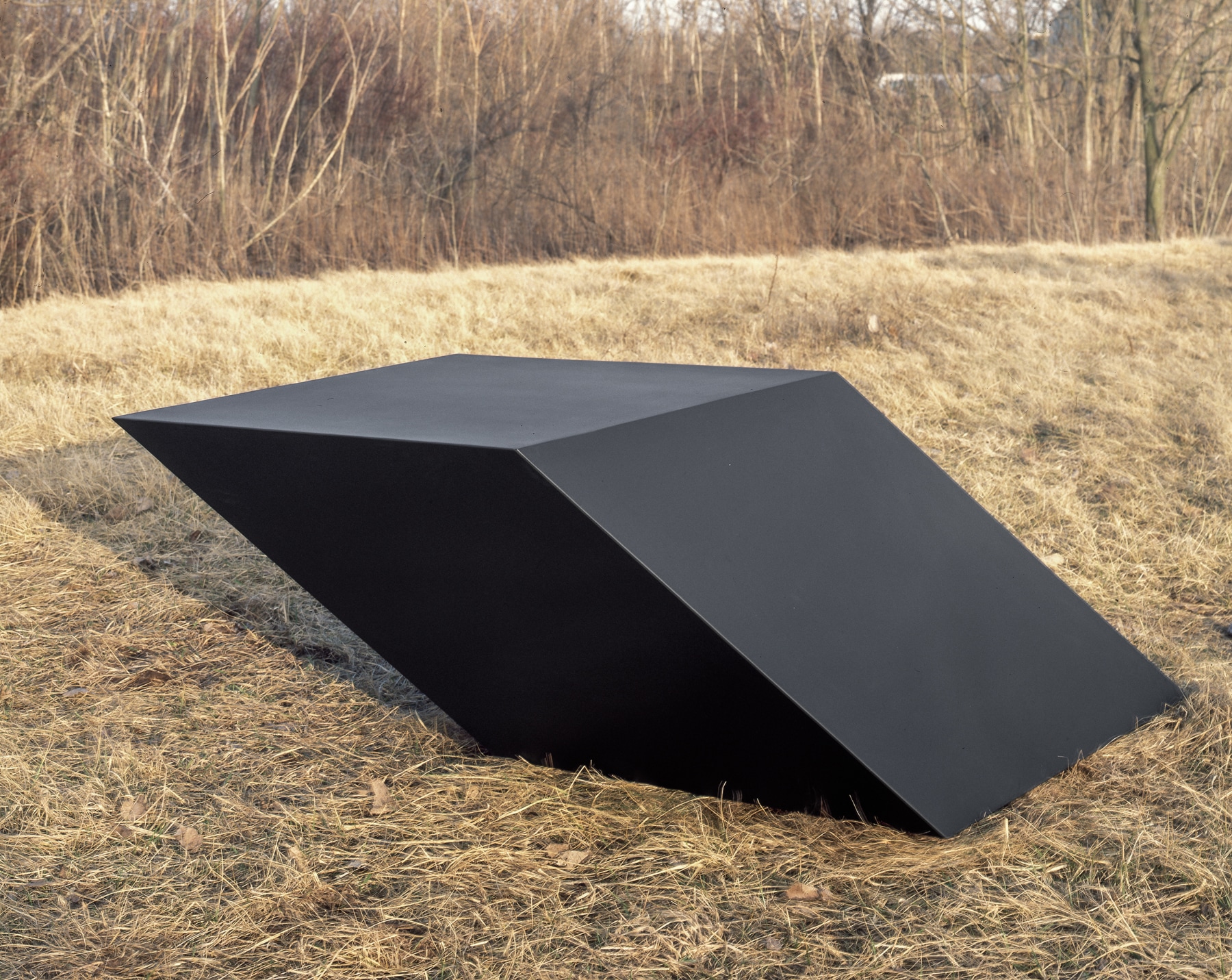 Welded bronze, black patina
28 in. &amp;times; 7 ft. &amp;times; 4 ft. 8 in. (71.1 &amp;times; 213.4 &amp;times; 142.2 cm), edition 5/6
Private collection
Dedication: Victoria Tarlov