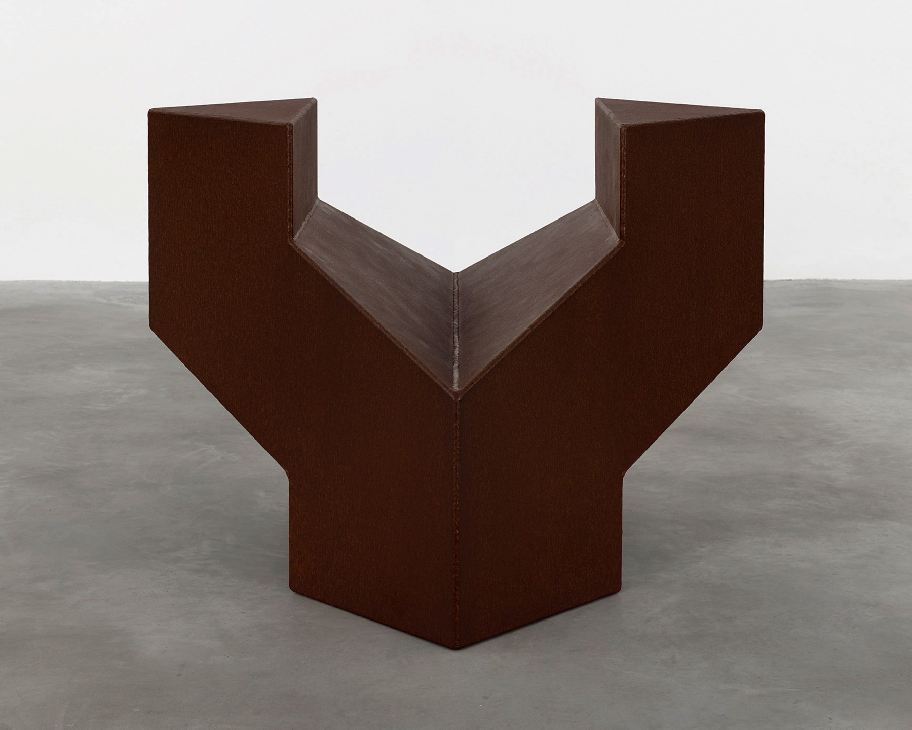 Steel, oiled finish
301&amp;frasl;2&amp;nbsp;x 421&amp;frasl;2 x 423&amp;frasl;4&amp;nbsp;in. (77.5 &amp;times; 108 &amp;times; 108.6 cm), edition 1/6
Private collection