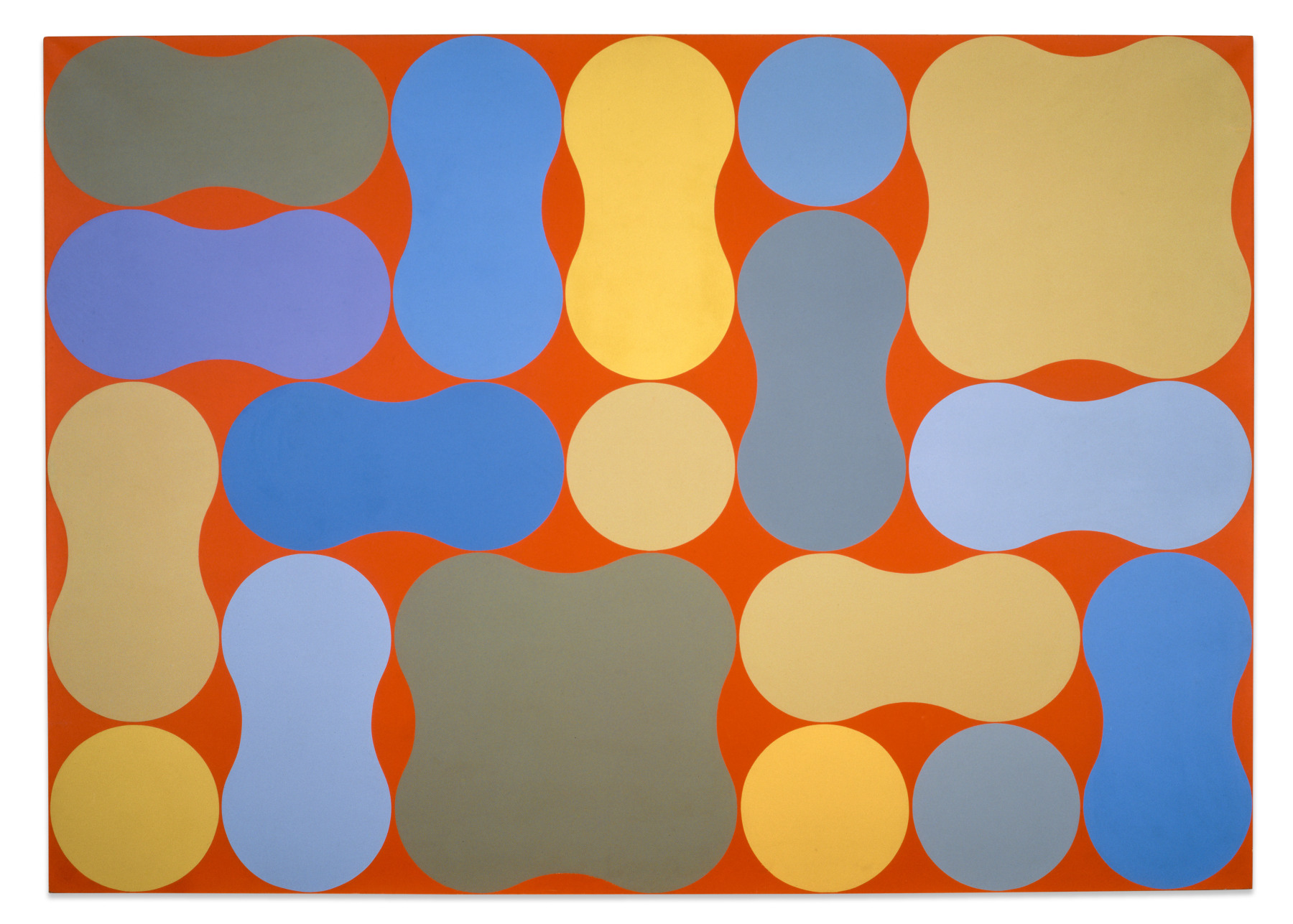 Untitled (Louisenberg), 1953&amp;ndash;54/1968
Acrylic on canvas, 99 3/4 &amp;times; 139 3/4 in. (253.4 &amp;times; 355 cm)
HIgh Museum of Art, Atlanta