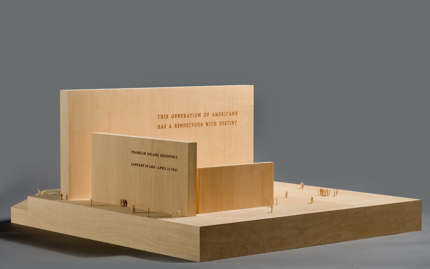 Memorial to Franklin Delano Roosevelt, 1960 - Unrealized - Architecture - Tony Smith Estate
