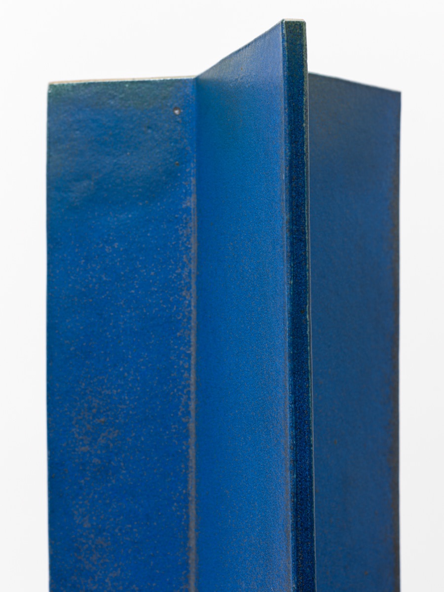 John Mason Vertical Intersection, Blue, 1997