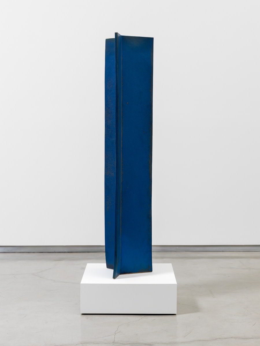 John Mason Vertical Intersection, Blue, 1997