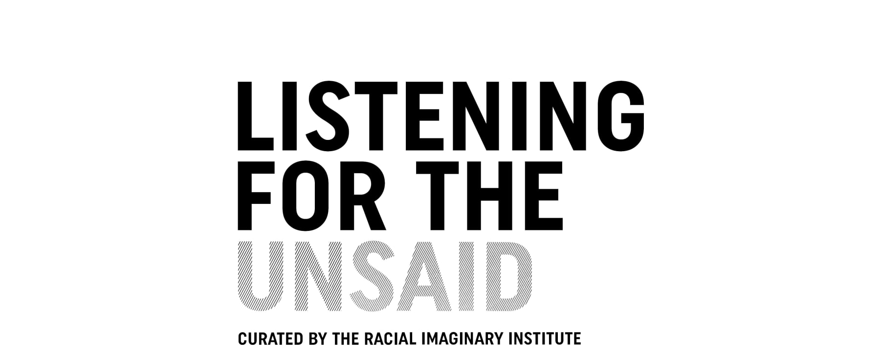 Listening for the Unsaid -  - Viewing Room - David Kordansky Gallery