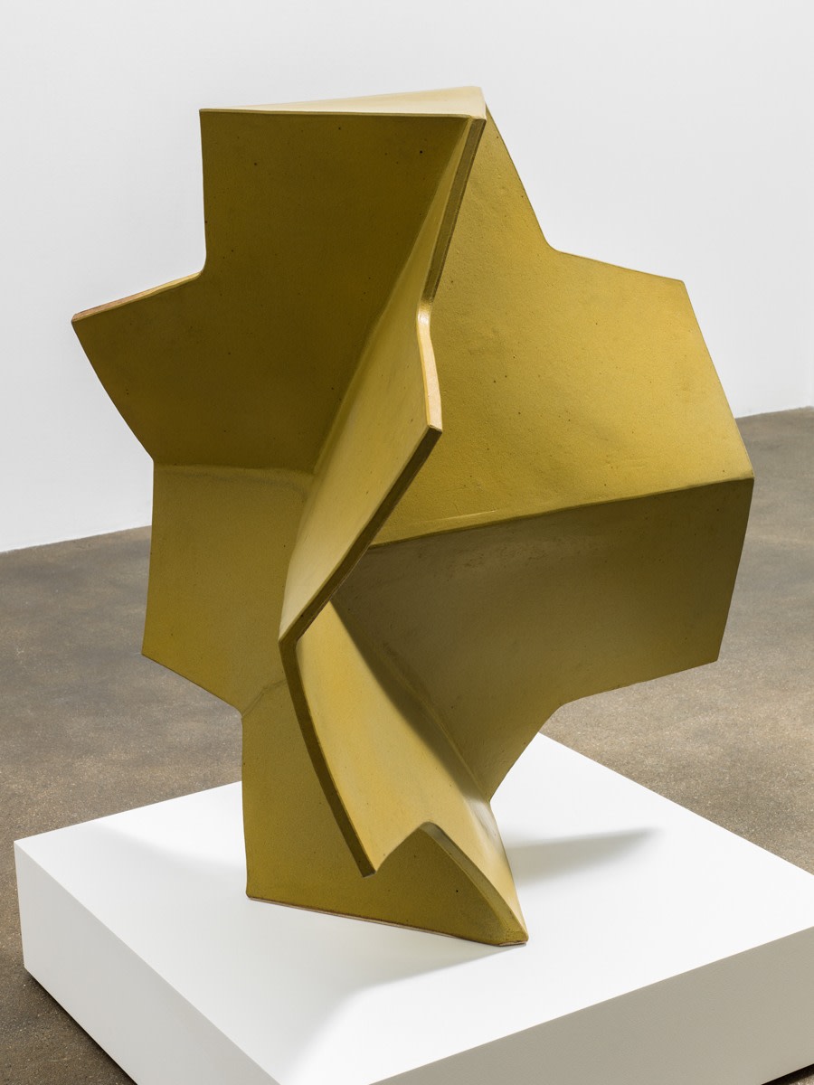 John Mason Folded Cross, Yellow-Gold, 2002
