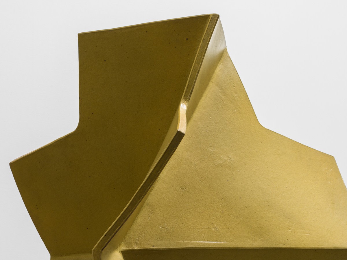 John Mason Folded Cross, Yellow-Gold, 2002