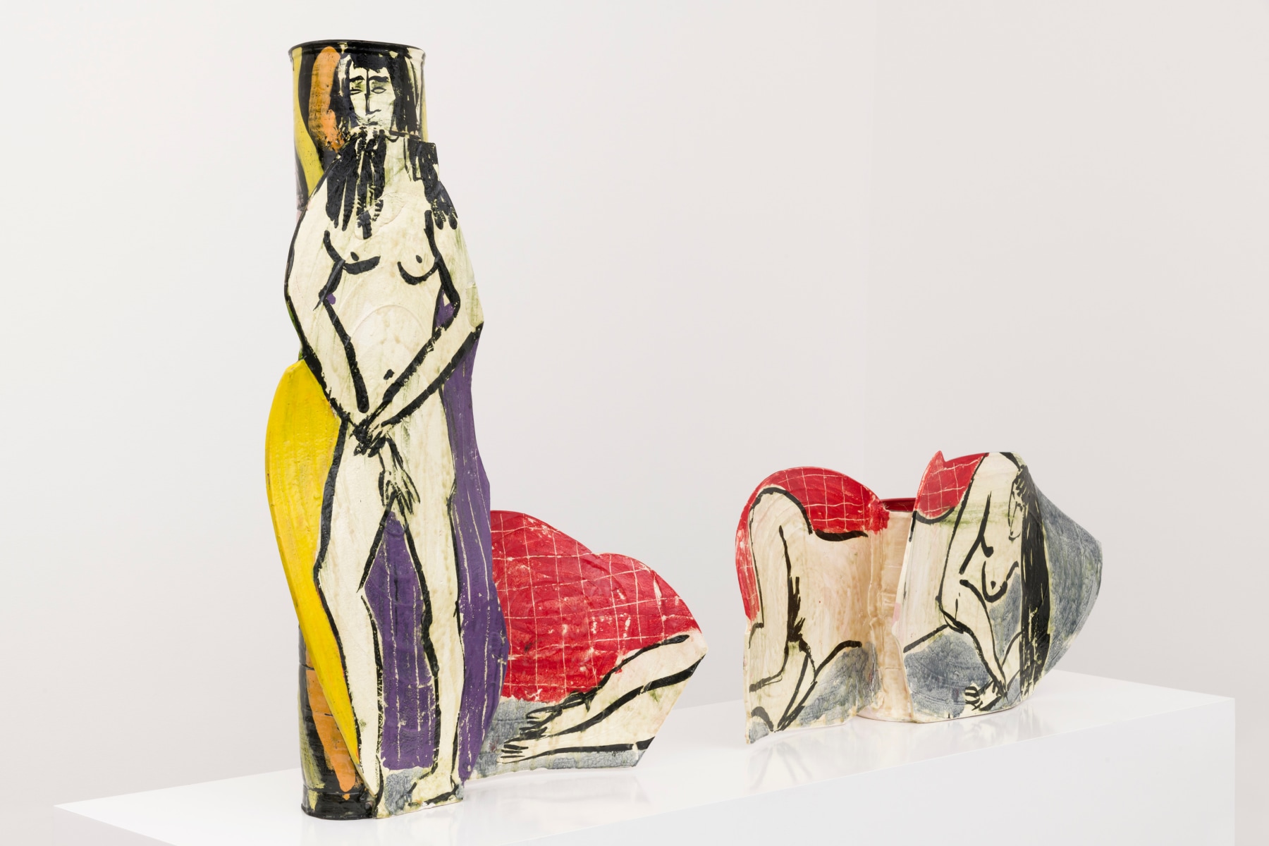Betty Woodman His and Hers Vases: Life Drawing, 2008