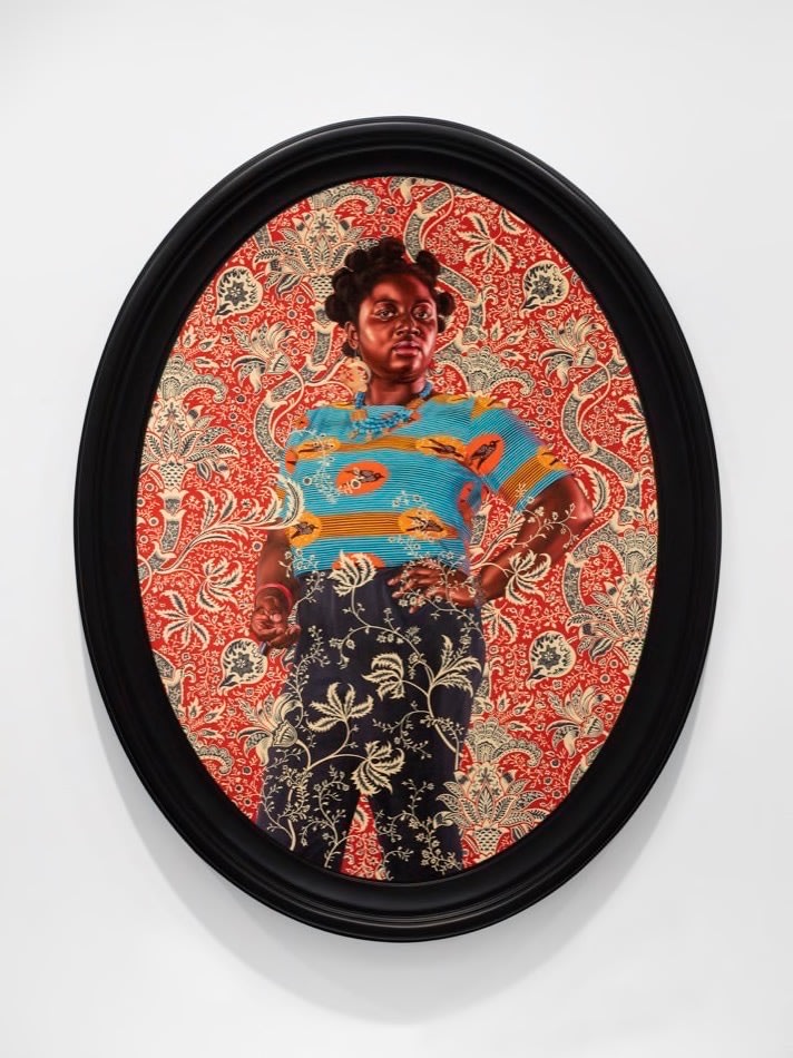 Portrait of Yvonne Osei, 2018, oil on canvas