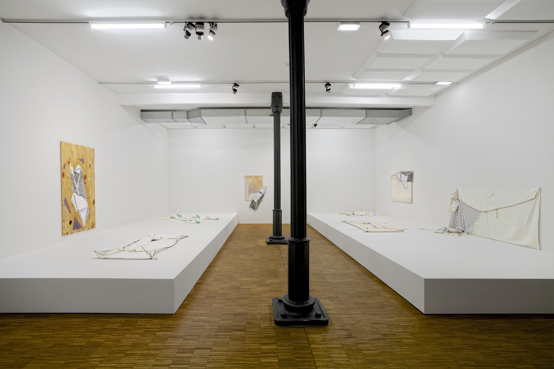 Installation view, Seth Price, Documenta 13, Kassel, 2012