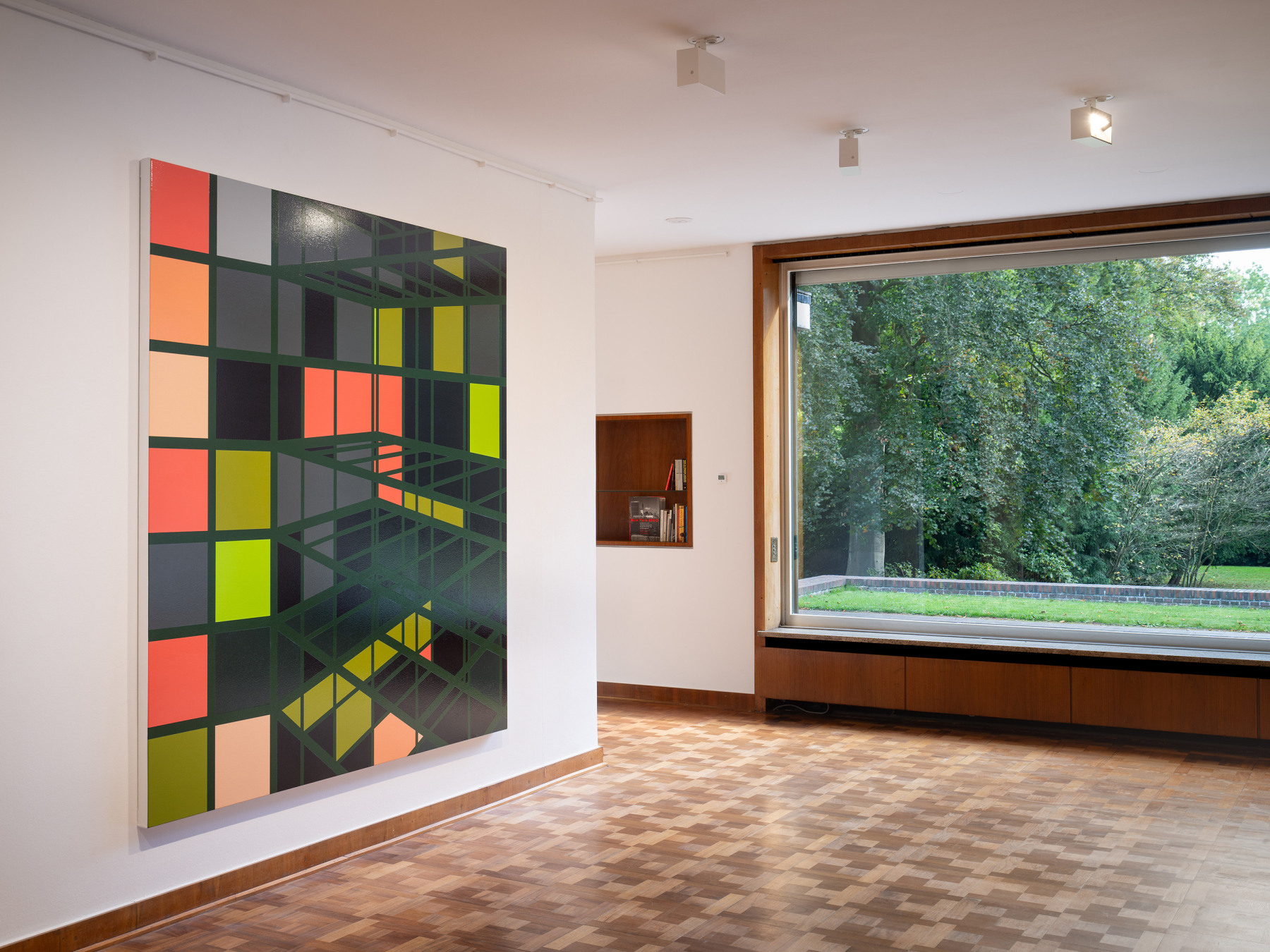 Sarah Morris - All Systems Fail - Viewing Room - Petzel Gallery