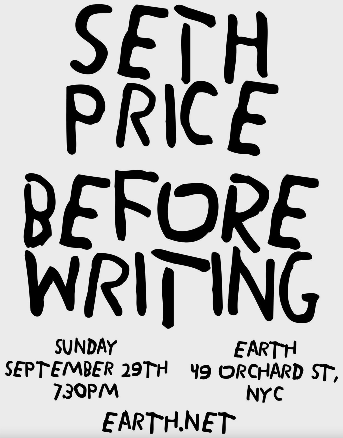 Seth Price - Before Writing - Collect - Petzel Gallery