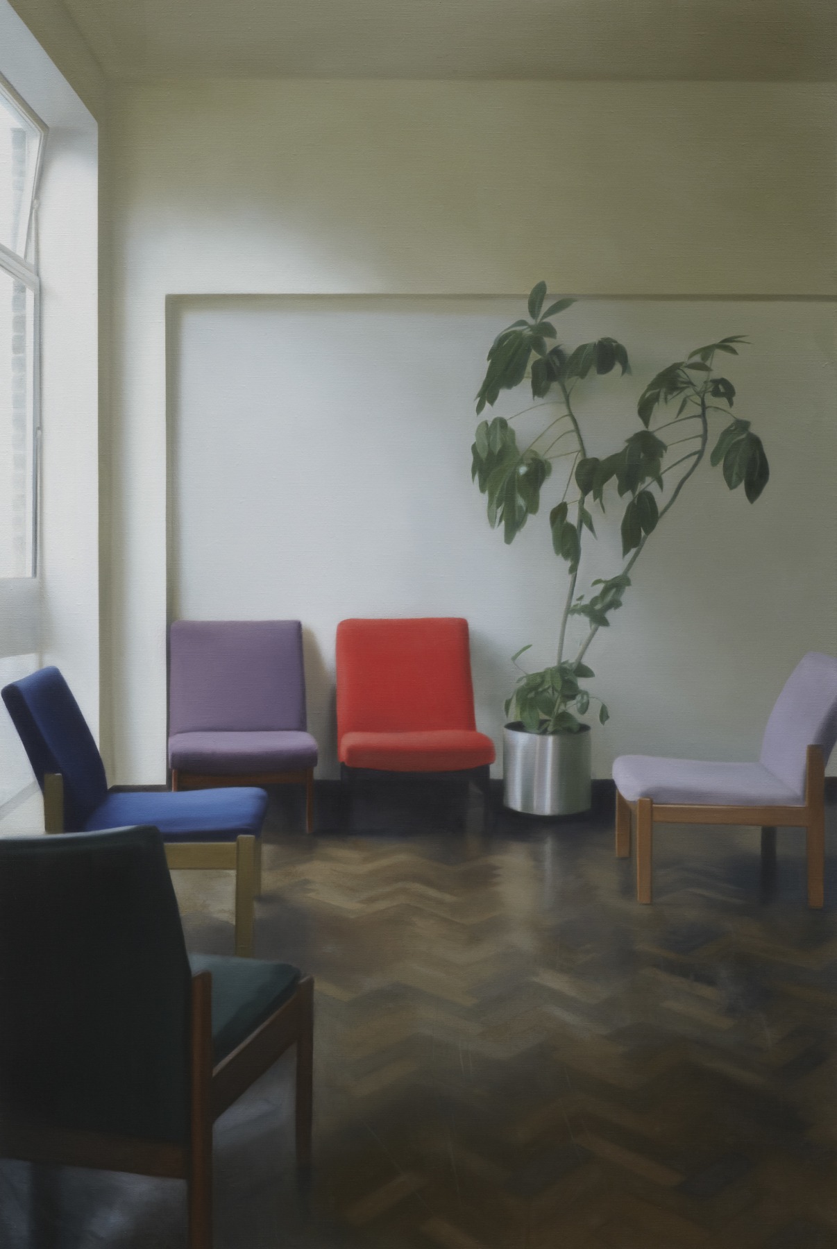 PAUL WINSTANLEY Interior with Two Facing Chairs