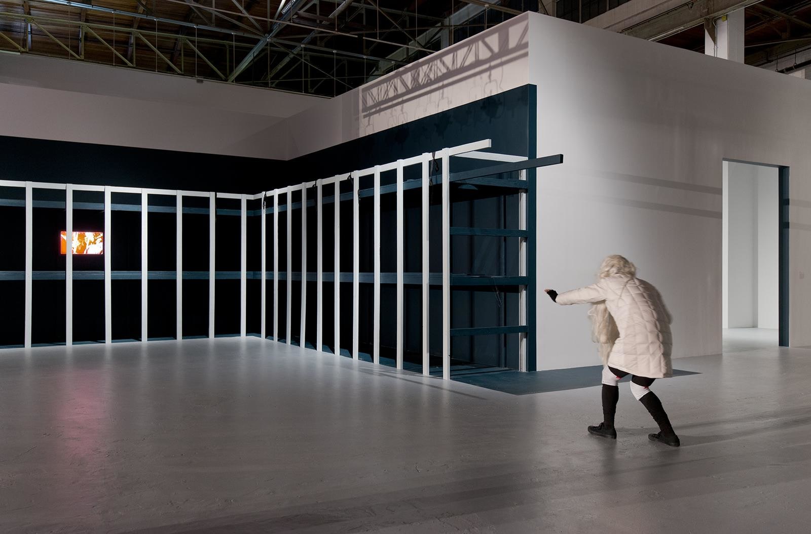  Installation view of William Pope.L: Trinket, March 20&ndash;June 28, 2015 at The Geffen Contemporary at MOCA, courtesy of the artist and The Museum of Contemporary Art, Los Angeles, photo by Brian Forrest
