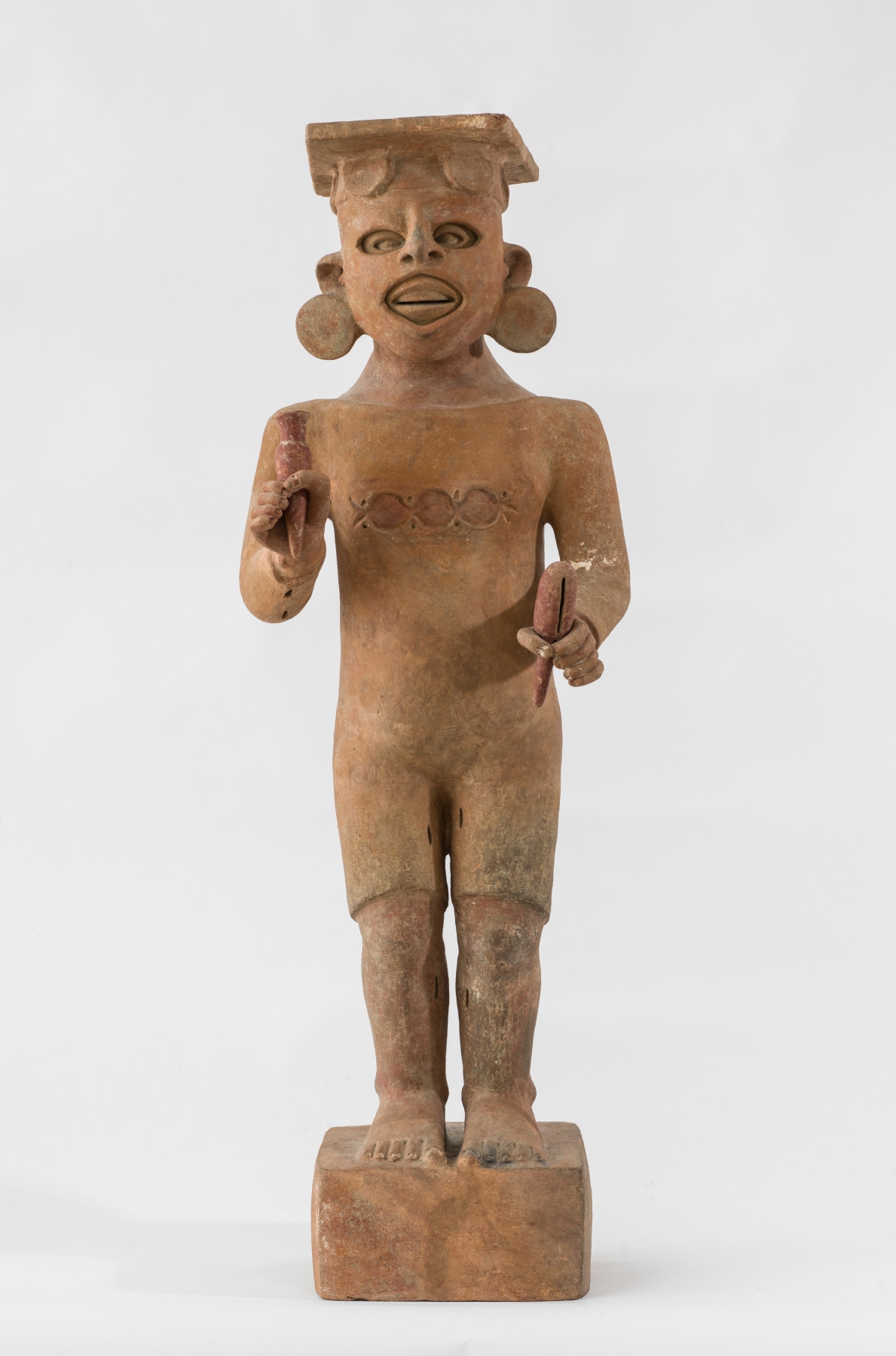 MEXICAN Xipe-Totec, &ldquo;Our Lord, the flayed one&rdquo; (Standing Figure wearing human skin)