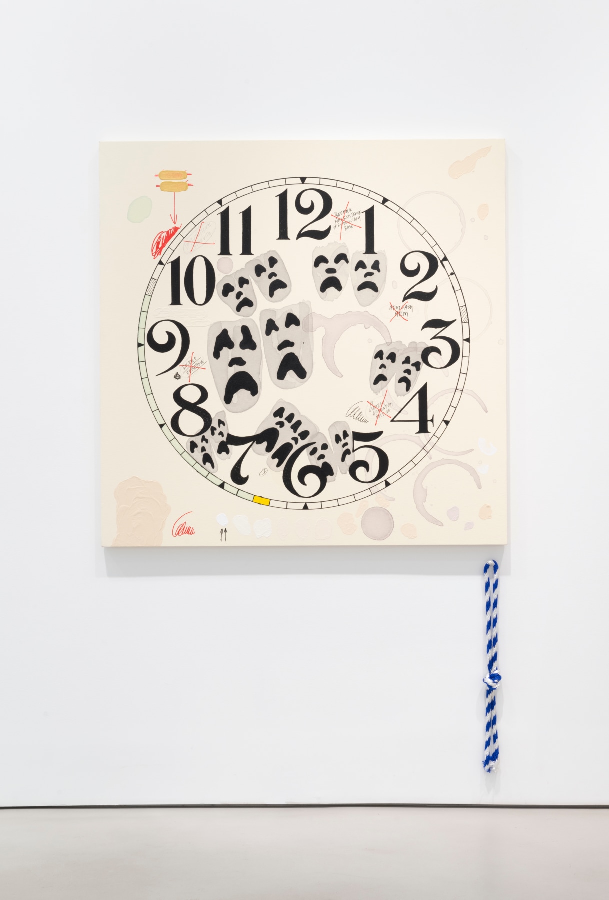 AMANDA ROSS-HO Untitled Timepiece (A CLEARLY ERRONEOUS HOLDING)