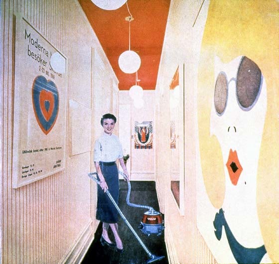 MARTHA ROSLER &quot;Vacuuming Pop Art,&quot; 1966-72