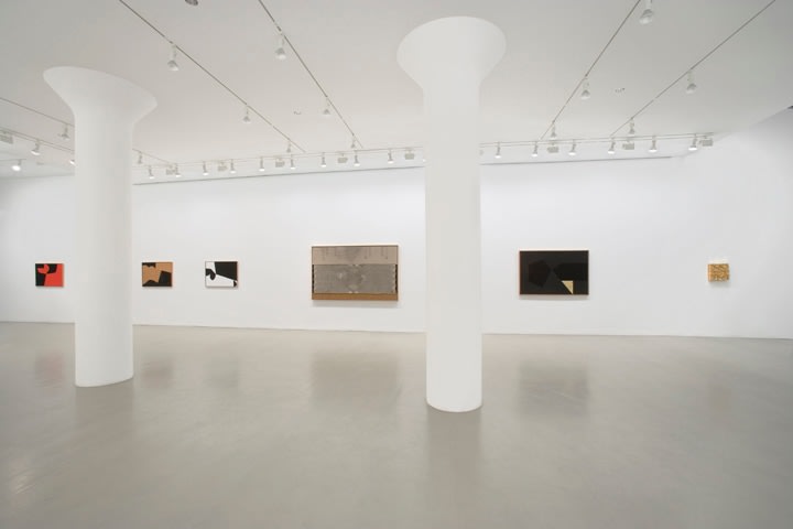 ALBERTO BURRI Installation view at Mitchell-Innes &amp;amp; Nash, NY, 2008
