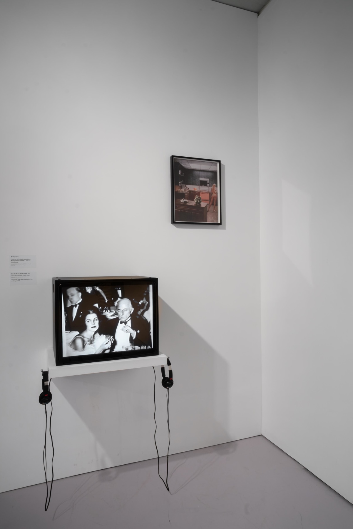 MARTHA ROSLER Installation view of&nbsp;Irrespective&nbsp;at The Jewish Museum, New York, 2018