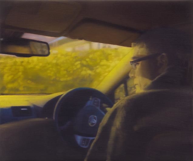 PAUL WINSTANLEY Man Watching From a Car